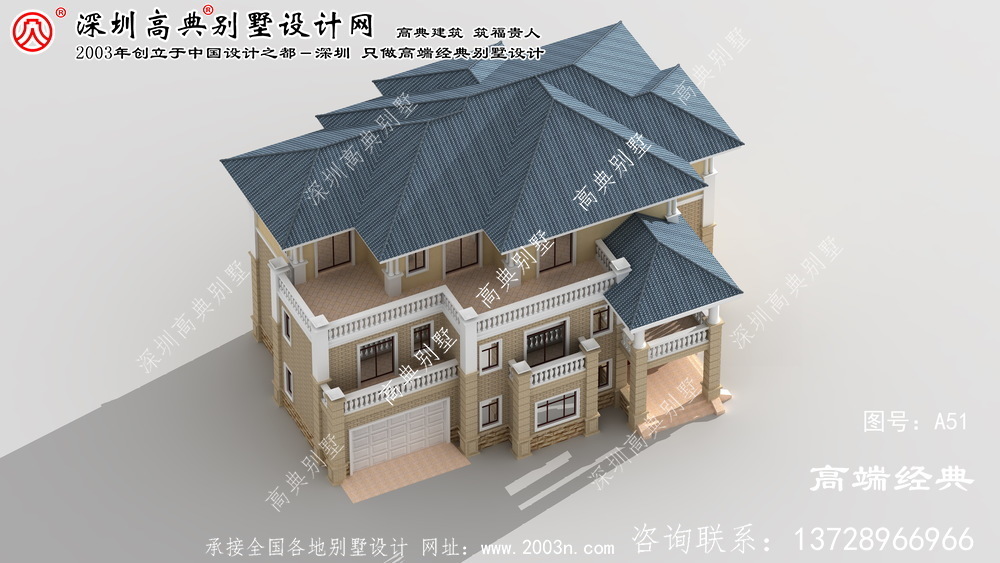 大洼县独栋2层复式别墅设计图