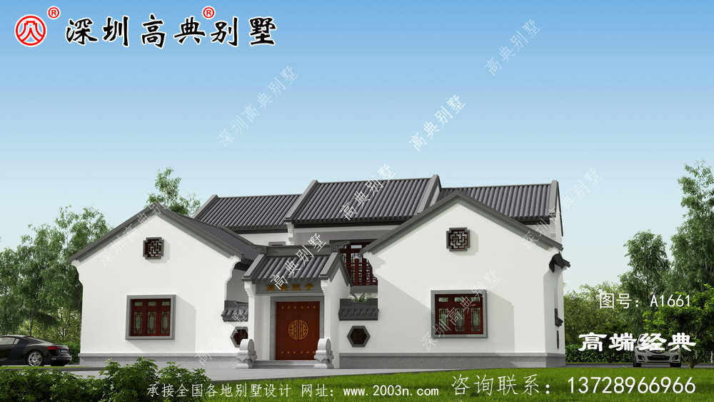 中国最漂亮的二层别墅，建上一栋，别提有多拉风了